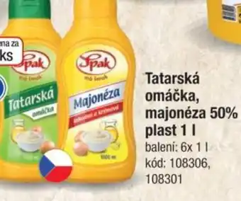 Qanto Spak Tatarská omáčka, majonéza 50% plast nabídka
