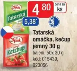 Qanto Spak Tatarská omáčka, kečup jemný nabídka