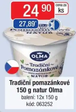Qanto Tradiční pomazánkové natur Olma nabídka