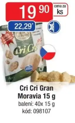 Qanto Cri Cri Gran Moravia nabídka