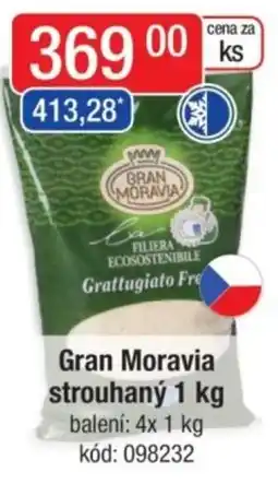 Qanto Gran Moravia strouhaný nabídka
