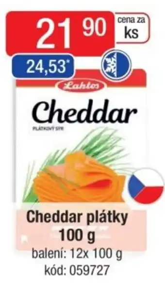 Qanto Laktos Cheddar plátky nabídka