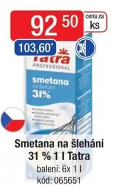 Qanto Smetana na šlehání 31% nabídka