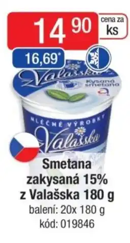 Qanto Smetana zakysaná 15% z Valašska nabídka