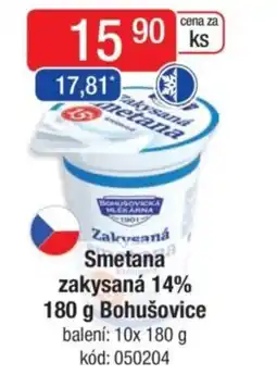 Qanto Smetana zakysaná 14% Bohušovice nabídka
