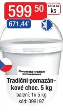Qanto Tradiční pomazán- kové choc. nabídka