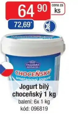 Qanto Jogurt bílý choceňský nabídka