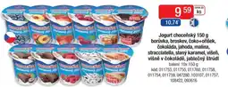 Qanto Jogurt choceňský borůvka, broskev, čoko+oříšek, čokoláda, jahoda, malina, stracciatella, slaný karamel, višen nabídka