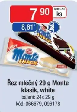 Qanto Řez mléčný Monte klasik, white nabídka