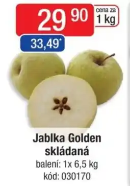 Qanto Jablka Golden skládaná nabídka