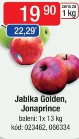 Qanto Jablka Golden, Jonaprince nabídka