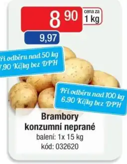 Qanto Brambory konzumní neprané nabídka