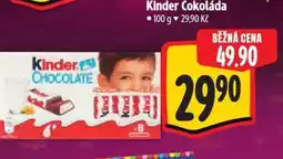 Albert Kinder Čokoláda nabídka
