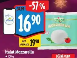 Albert Italat Mozzarella nabídka