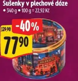 Albert Sušenky v plechové dóze nabídka