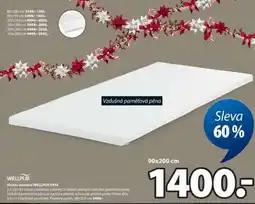 JYSK Vrchní matrace WELLPUR FJYRA nabídka