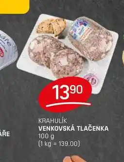 Flop VENKOVSKÁ TLAČENKA 100 g nabídka