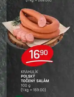 Flop POLSKÝ TOČENÝ SALÁM 100 g nabídka