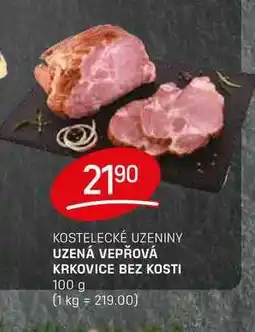 Flop UZENÁ VEPŘOVÁ KRKOVICE BEZ KOSTI 100 g nabídka