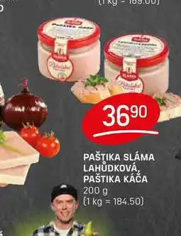 Flop PAŠTIKA SLÁMA LAHŮDKOVÁ, PAŠTIKA KÁČA 200 g nabídka