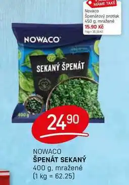 Flop NOWACO ŠPENÁT SEKANÝ 400 g nabídka
