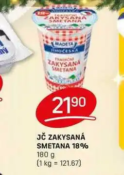 Flop JČ ZAKYSANÁ SMETANA 18% 180 g nabídka