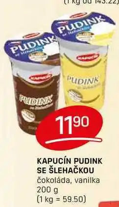 Flop KAPUCÍN PUDINK SE ŠLEHAČKOU čokoláda, vanilka 200 g nabídka