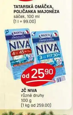 Flop JČ NIVA různé druhy 100 g nabídka