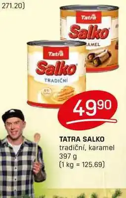 Flop TATRA SALKO tradiční, karamel 397 g nabídka