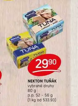 Flop NEKTON TUŇÁK vybrané druhy 80 g p.p. 52 - 56 g nabídka