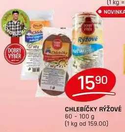 Flop CHLEBÍČKY RÝŽOVÉ 60-100 g nabídka