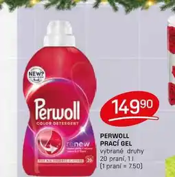 Flop PERWOLL PRACÍ GEL vybrané druhy 20 praní nabídka
