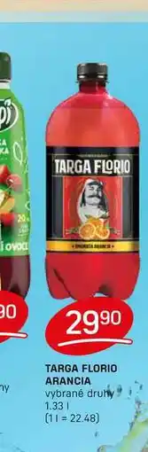 Flop TARGA FLORIO ARANCIA vybrané druhy 1,33l nabídka