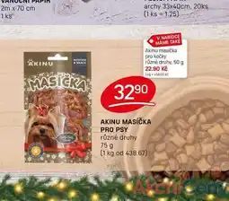 Flop AKINU MASIČKA PRO PSY různé druhy 75 g nabídka
