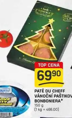 Flop PATÉ DU CHEFF VÁNOČNÍ PAŠTIKOV BONBONIERA* 150 g nabídka