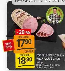 Flop ŘEZNICKÁ ŠUNKA 100 g nabídka
