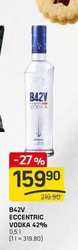 Flop B42V ECCENTRIC VODKA 42% 0,5l nabídka