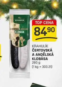 Flop ČERTOVSKÁ A ANDĚLSKÁ KLOBÁSA 280 g nabídka