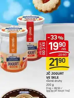 Flop JČ JOGURT VE SKLE různé druhy 200 g nabídka