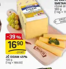 Flop JČ EIDAM 45% 100 g nabídka