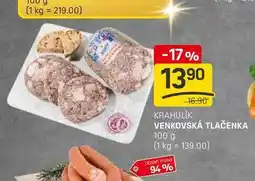 Flop VENKOVSKÁ TLAČENKA 100 g nabídka