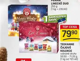 Flop TEEKANNE ČAJOVÉ KOLEKCE vybrané druhy 55.50 -71.25 g nabídka