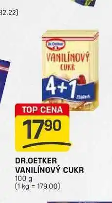 Flop DR.OETKER VANILÍNOVÝ CUKR 100 g nabídka