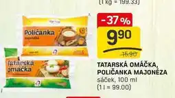 Flop TATARSKÁ OMÁČKA, POLIČANKA MAJONÉZA sáček, 100 ml nabídka