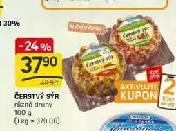 Flop ČERSTVÝ SÝR různé druhy 100 g nabídka