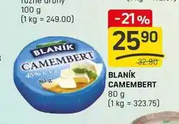 Flop CAMEMBERT 80 g nabídka