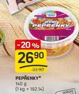 Flop PEPŘENKY 140 g nabídka
