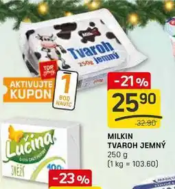 Flop MILKIN TVAROH JEMNÝ 250 g nabídka