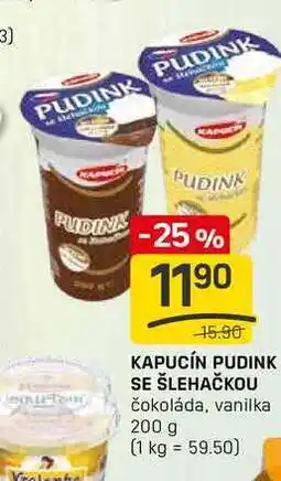 Flop KAPUCÍN PUDINK SE ŠLEHAČKOU čokoláda, vanilka 200 g nabídka