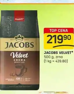 Flop JACOBS VELVET 500 g, zrno nabídka